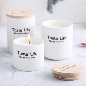 Hot <b>Sale</b> Customized Holiday Scent Indoor Home Decoration 100g <b>Scented</b> <b>Candles</b> Aromatherapy Paraffin Wax Glass Jar Machine-Made - Product Image 5