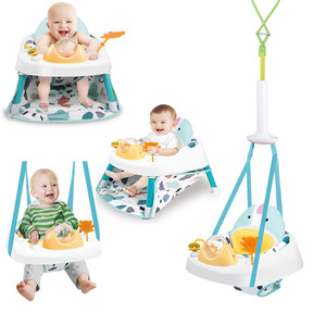 2 in 1 di attività di fitness bambino altalena sedia elettrica per il salto - Product Image 1