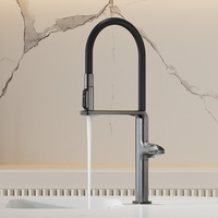 Robinet mélangeur d'évier de cuisine 3 voies avec purificateur d'eau, filtre à eau, robinet de cuisine à montage sur comptoir, design moderne, fabricant