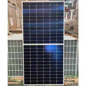 Panel Solar Bifacial Negro Antipolvo de 600W, Panel Solar Monocristalino Bifacial de 600W, 650W - Product Image 2