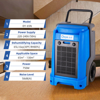 Déshumidificateur d'air commercial et industriel DY-65N 65L/jour, excellent déshumidificateur à compresseur économique pour sous-sol