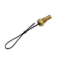 Sonde de température à visser de type thermistance NTC, étanche, haute précision, sortie analogique pour l'eau, prix direct usine