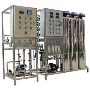 China Supplier Ro Stainless Steel 500Lph 1T Ro Drinking Water Purification System For Water Treatment Plant Factory Sales