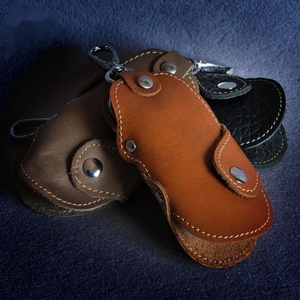 Boshiho <b>Key</b> Holder <b>Leather</b> Keychain Pouch Keyring Best Quality <b>Key</b> Holder - Product Image 2