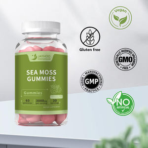 Irish Seamoss Gummies Aru Root 250mg <span class=keywords><strong>Raspberry</strong></span> Flavor Support Body <span class=keywords><strong>Health</strong></span> 60 Vegan Gummies Per botol bebas Gluten untuk dewasa - Product Image 3
