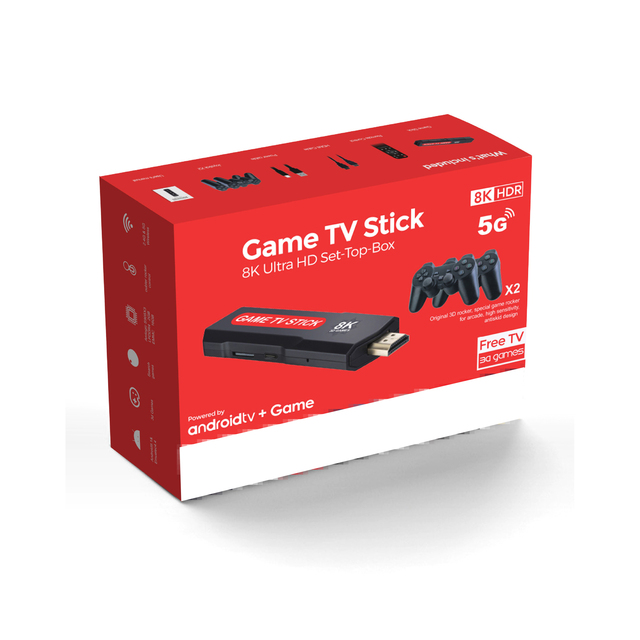 2024 New TV Game Dual System Android Hd 8k Game Stick X2 PLUS Game Console TV Box