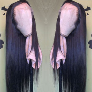 天然透明レースフロント人毛ウィッグ生インドバージン180% 密度Hdフルレースフロント - Product Image 4