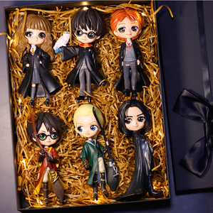 Qposket versione carina <span class=keywords><strong>di</strong></span> Harry wizard <span class=keywords><strong>Hermione</strong></span> ornamenti modello periferico fatti a mano decorazione torta bambola - Product Image 6