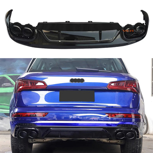 Diffusore posteriore SQ5 modificato RSQ5 con doppio tubo per <span class=keywords><strong>audi</strong></span> <span class=keywords><strong>Q5</strong></span> <span class=keywords><strong>2016</strong></span> 2018 - Product Image 2