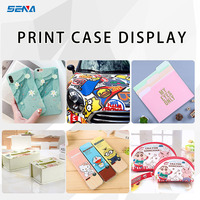 Impresora de inyección de tinta plana UV de escritorio pequeña, cabezal 3D Epson XP600 para tarjeta de identificación, funda de teléfono móvil, pegamento de transferencia, máquina de impresión Digital