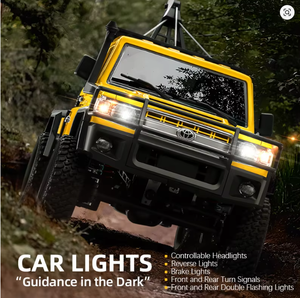 MN82T 1:12 2.4G RC Crawler Hoist 4WD Camioneta Todoterreno Lista para Escalar con Control Remoto de 50m, Batería AA y Cable USB - Product Image 6