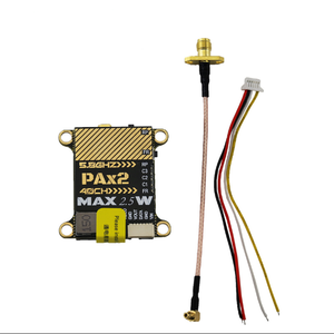 Skystars 5,8G 2,5 W 40CH VTX 0-25-400-800-1500-2500mW 5,8G Transmisión de imagen para RC Fixed Wing FPV Long Rang Racing Drone - Product Image 1