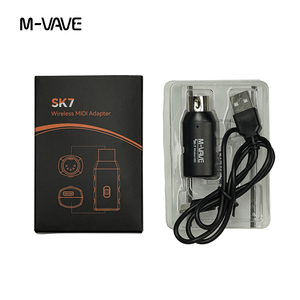 M-VAVE SK7 2.4GHz <span class=keywords><strong>MIDI</strong></span> Émetteur <span class=keywords><strong>Récepteur</strong></span> 15m Transmission <span class=keywords><strong>MIDI</strong></span> Clavier Adaptateur Sans Fil - Product Image 6