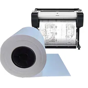 热销产品出厂价格Cad图纸A1纸卷白色或彩色A4描图纸卷