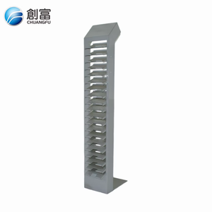 カスタマイズ可能な多層メタルディスプレイ棚、店舗でのサンプル・装飾資材保管用展示スタンド - Product Image 3