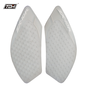 THD Protection de réservoir de moto universelle - Placement avant, autocollant antidérapant en caoutchouc PVC blanc laiteux <span class=keywords><strong>transparent</strong></span>, personnalisable - Product Image 2