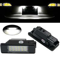 رقم المعدات الأصلي 6340G9 6340A5 سيارة الأبيض 18smd لوحة ترخيص led ضوء المصباح ل بيجو 308 307 3008 سيتروين c2 c3 c4 c5 c6