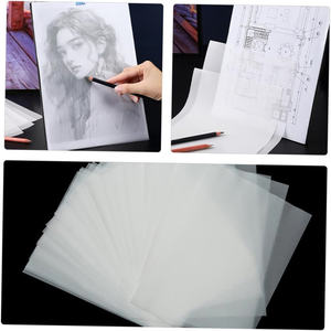 Papier calque transparent à prix avantageux 75gsm 85gsm 95gsm 105gsm 115gsm pour emballages de luxe - Product Image 4