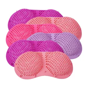 Factory Outlet celana dalam dapat dipakai ulang bra silikon cucian tas cuci untuk kantung cucian bra mesh