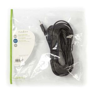 3.5mm Male To 3.5mm Male <b>Stereo</b> Audio <b>Cable</b> 10m Black - Product Image 3