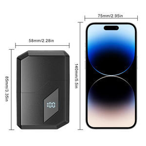 New cross-<b>border</b> reciprocating electric digital <b>display</b> fully washable travel portable shaver for beards - Product Image 2