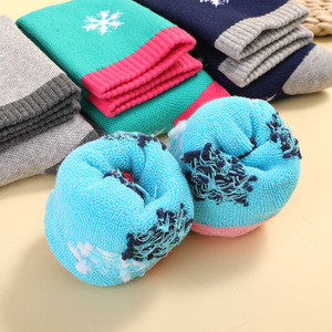 Chaussettes épaisses en molleton <span class=keywords><strong>pour</strong></span> enfants, chaussettes <span class=keywords><strong>de</strong></span> <span class=keywords><strong>ski</strong></span> chaudes <span class=keywords><strong>pour</strong></span> garçons et filles, vente en gros - Product Image 3