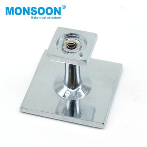 Modern Square Zinc Alloy Single Hole <b>Cabinet</b> Pull <b>Handle</b> for <b>Kitchen</b> Dresser Drawer <b>Door</b> Furniture Knob Eco-Friendly - Product Image 3