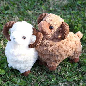 Almohada <span class=keywords><strong>de</strong></span> Peluche Suave <span class=keywords><strong>de</strong></span> <span class=keywords><strong>Alpaca</strong></span>, Muñeco <span class=keywords><strong>de</strong></span> Peluche <span class=keywords><strong>de</strong></span> Cabra con Diseño Creativo <span class=keywords><strong>de</strong></span> Cuernos Curvos, Relleno <span class=keywords><strong>de</strong></span> Algodón PP, Alivia el Estrés, Regalo <span class=keywords><strong>de</strong></span> Cumpleaños - Product Image 2