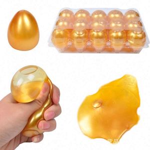 Ballon d'eau anti-stress en forme de tomate, populaire sur Internet, très vendu, jouet créatif à presser pour jeunes de 7 à 14 ans, coloré - Product Image 5