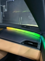 Untuk Lexus ES 300h 250 350 2018-2024 Peningkatan Lampu Ambient Panel Kristal Dinamis Aksesoris Lampu LED Interior Trim Pintu