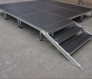 1,22x1,22 алюминиевая сценическая портативная сценическая платформа для мобильного телефона для концертного мероприятия - Product Image 6