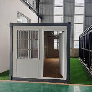 Entrepôt de stockage personnalisé en usine de 20 pieds Bureau Maison de ferme préfabriquée Conteneur pliable portable Maison pliable - Product Image 6