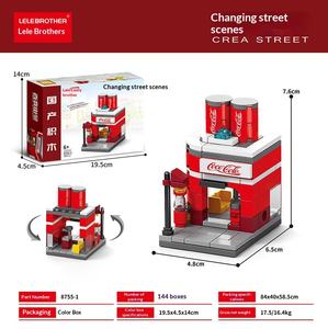 Lele Brothers Mini Street View, Maqueta de Ciudad para Armar, Juguete Infantil, Bloques de Plástico ABS, Venta al Por Mayor - Product Image 2