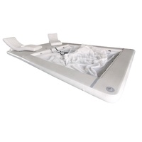 Piscine de yacht à point de goutte personnalisée piscine gonflable de bateau de mer océan flottant avec canapé
