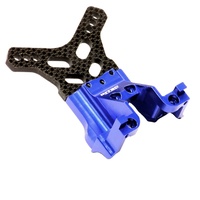 Cnc sepeda motor kustom bagian mesin penggilingan mesin presisi Cnc Shock belakang mesin aluminium menara dudukan bagian Cnc