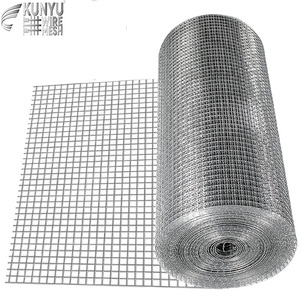 Rollo de Malla de Alambre Soldado Recubierto de Vinilo Negro de Calibre 14, 2 x 4 Pulgadas, 1 x 1 Pulgada, para Jardín y Recintos de Animales - Product Image 3