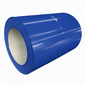 Bobina de Acero Galvalume Prepintada Resistente a la Intemperie, Color Azul Marino, Espesor de 0.09mm-1.5mm, Personalizable - Product Image 1