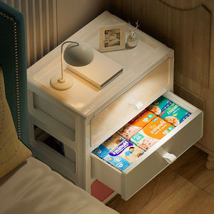 Cajonera de plástico de 5 niveles multicolor, unidad organizadora para dormitorio, cocina, habitación infantil, tipo vertical - Product Image 4