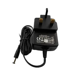 CE adapter 100-240V to 6V 1500mA UK plug power adapter
