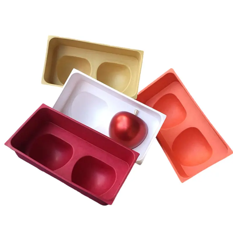 2 pz vassoio di pasta di mele per scatola regalo di lusso scatola di carta da imballaggio scatola di carta vassoio per prodotti di consumo