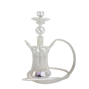 Vidrio fino patrón de vidrio cilíndrico de alta calidad delicado translúcido colorido <span class=keywords><strong>hermanos</strong></span> juntos Shisha hookah - Product Image 1