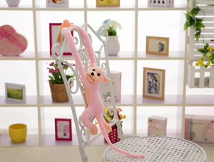 Langarm-Affen-Hängeornamente Anime-Cartoon-Plüschtier PP-Baumwollfüllung 60/70 CM für Werbeaktionen und Souvenirs - Product Image 5