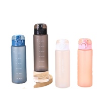 Portable 2000ml grande capacité tasse en plastique jetable résistant aux chutes pour le travail buvant des chantiers de construction été gradué