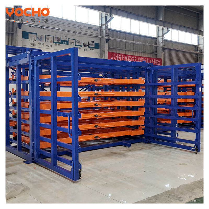 Multi-Layer Heavy-Duty Steel Plate Storage Rack Cantilevered Drawer ...