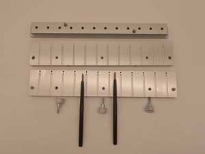 Moldes de relleno de bálsamo labial de cejas delineador de ojos de lápiz personalizado 6 8 12 10 24 72 cavidades <span class=keywords><strong>molde</strong></span> de aluminio y Metal moldes de barra de labios - Product Image 4