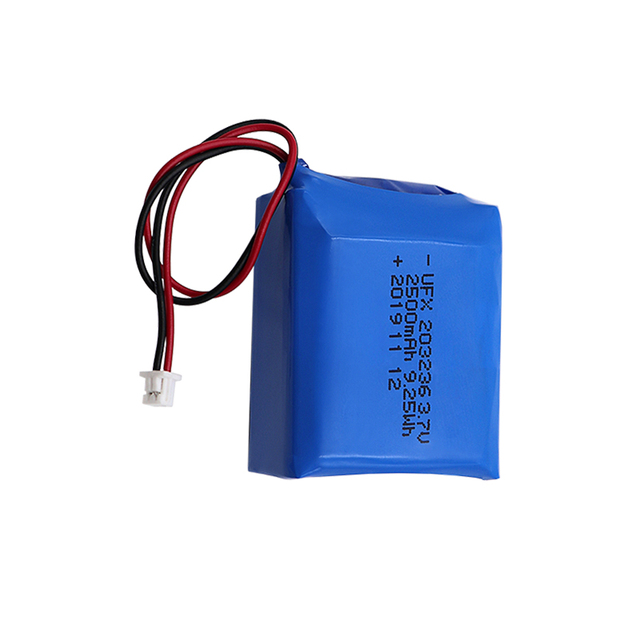 Factory Wholesale 203236 Lithium Polymer Battery 2500mAh Batteries 3.7V Battery Pack