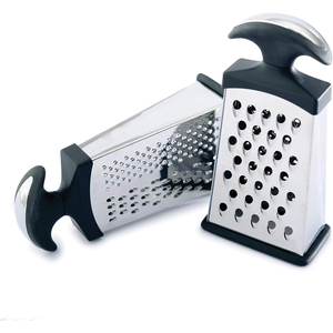 Mini Grattugia Sottile con 3 Superfici, Grattugia a 2 Lati in Acciaio Inossidabile, Tritatutto per Alimenti - Product Image 6
