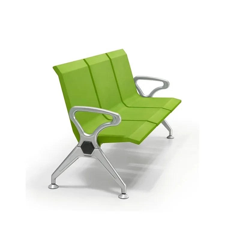 우수한 내구성을 갖춘 양질의 폴리 우레탄 공항 대기 의자 편안한 공용 좌석