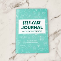 Journal de planification quotidienne de 30 jours pour l'amour de soi et la croissance personnelle avec réflexion méditation suivi de l'humeur et journal de sommeil pour femmes hommes