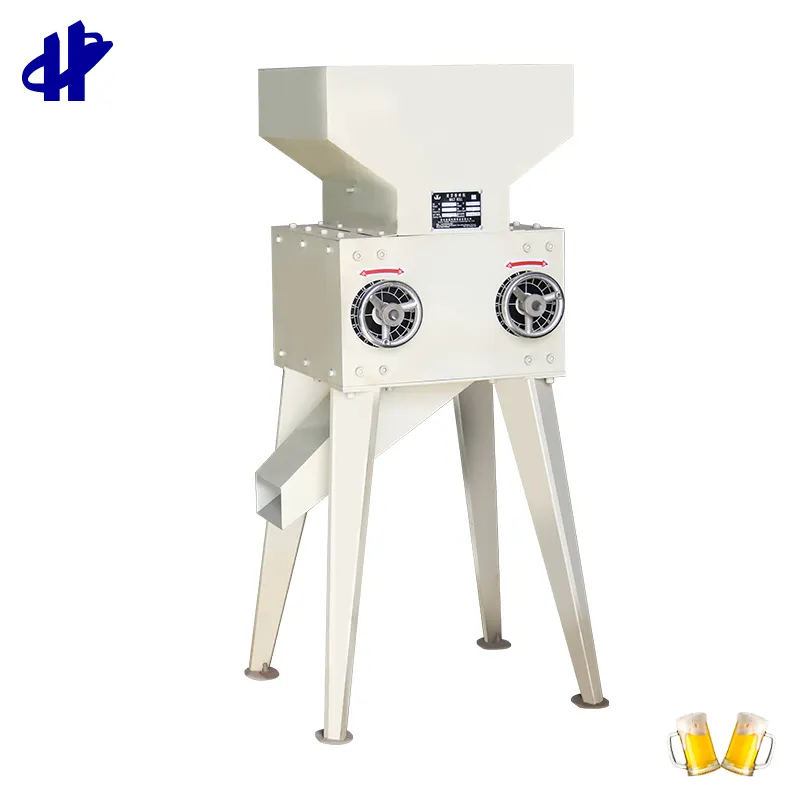 Electrical Malt Mill With Stainless Steel Or Carbon Steel Rollers Support Custom Make For Micro Brewery Home Brewery And Factory